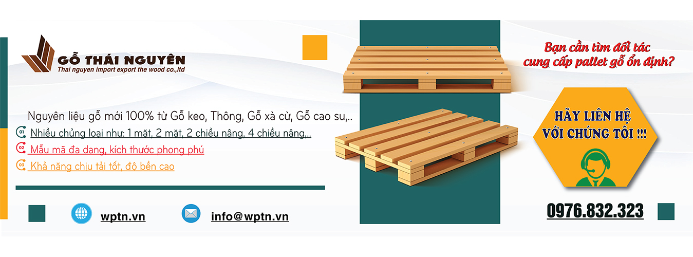 PALLET GỖ 2 HƯỚNG NÂNG